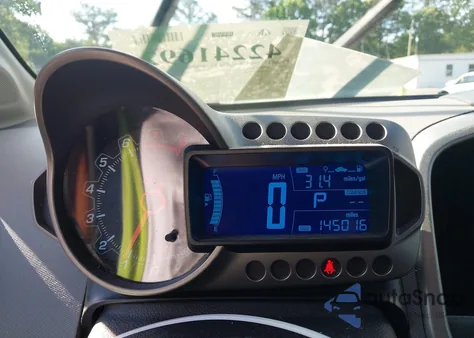 2016 Chevrolet Sonic Lt Auto из США, поврежденный, VIN 1G1JC5SH0G4178496